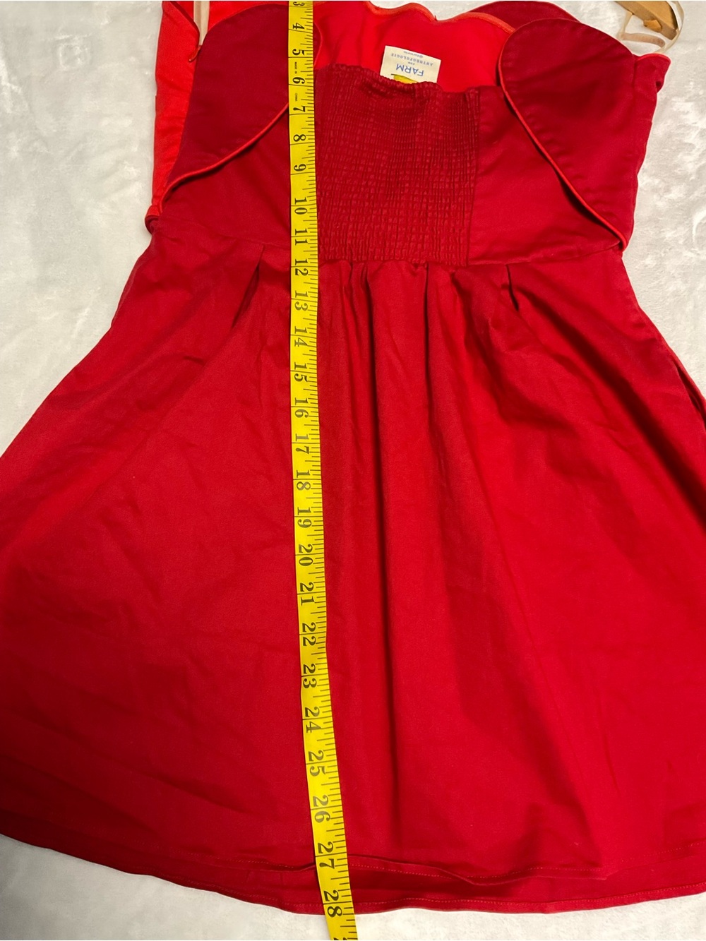 FARM Rio Strapless Heart Mini Dress - Picture 11 of 15